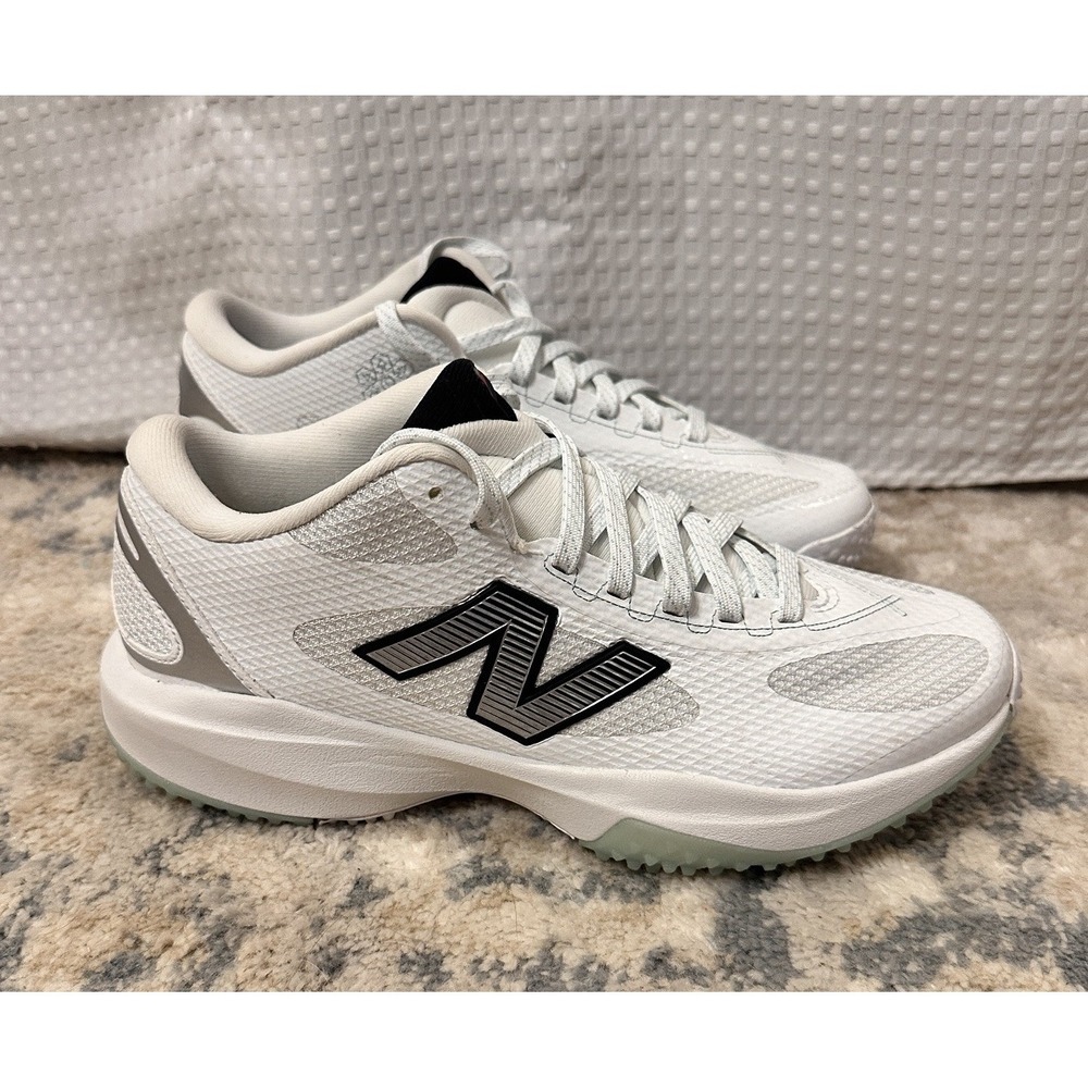 New Balance FreezeLX‎ v5 FREEZTW5 Sneaker Unisex White Turf Lacrosse M 8.5 W 10